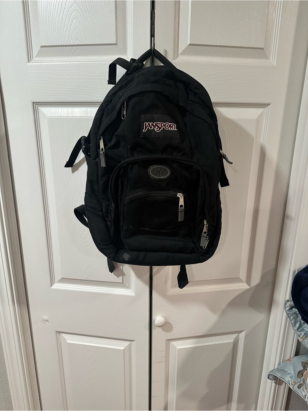Jansport Black Men's Multi‑Compartment Backpack